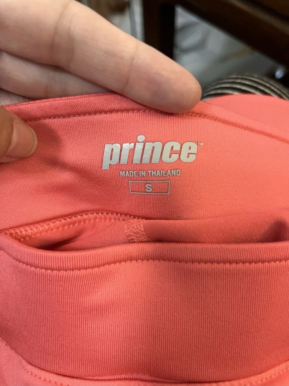 Prince Athletic Skort Tennis Skirt Salmon Activewear Sporty Sz Small Pickleball - Picture 4 of 7
